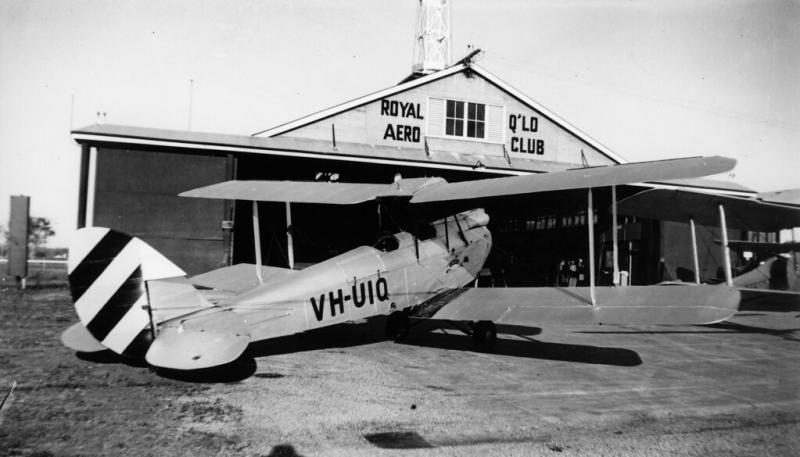 Lores-Bonney-aircraft-at-Archerfield-RQAC