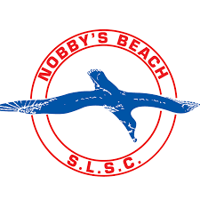 Nobbys club emblem is a sea tern, often seen in this area, diving into the water to catch fish. 