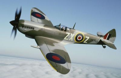 Spitfire MkXVI based at Archerfield Airport