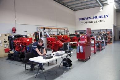 A Brown and Hurley training centre.