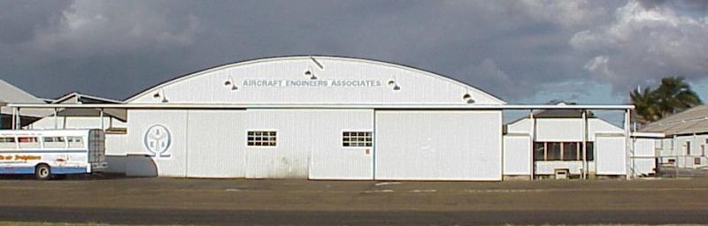 Hangar 002 in the 1970s. It has had a spruce-up by AAC in recent years.