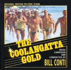 This is a vinyl record cover for academy Award winner Bill Conti's fabulous musical score for The Coolangatta Gold.