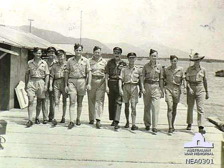 The crew from Catalina no 43, based in Cairns during WW2. Image: Australian War Memorial.